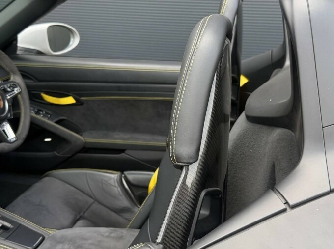 Porsche 718 Spyder 4.0L 4.0 2,700 Miles Only Silver #11