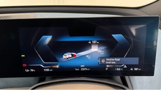 BMW iX 40 76.6Kwh M Sport Xdrive Blue #9