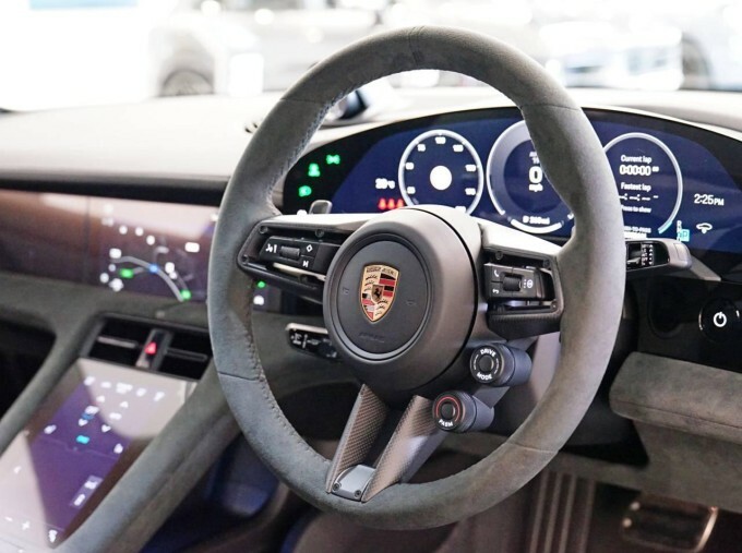 Porsche Taycan Performance Plus 105Kwh Gts 4Wd 4-Door 11Kw Blue #4