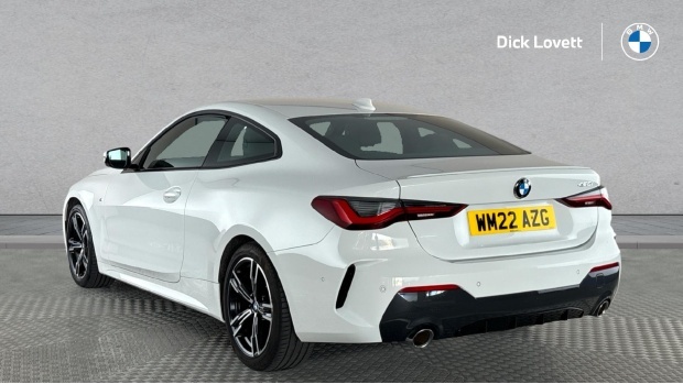 BMW 4 Series 2.0 420I M Sport Euro 6-Door White #2