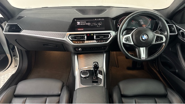 BMW 4 Series 2.0 420I M Sport Euro 6-Door White #4