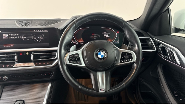 BMW 4 Series 2.0 420I M Sport Euro 6-Door White #5