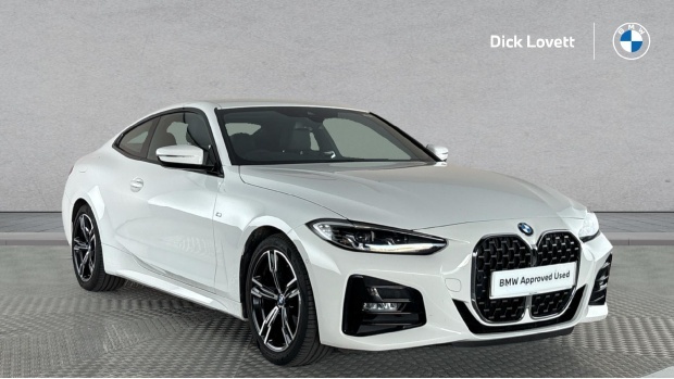 BMW 4 Series 2.0 420I M Sport Euro 6-Door White