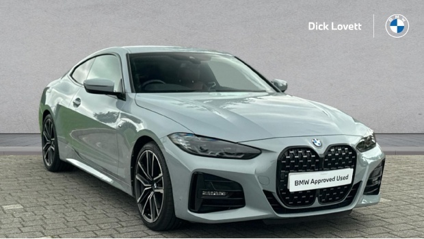 BMW 4 Series 2.0 420I M Sport Euro 6-Door Grey