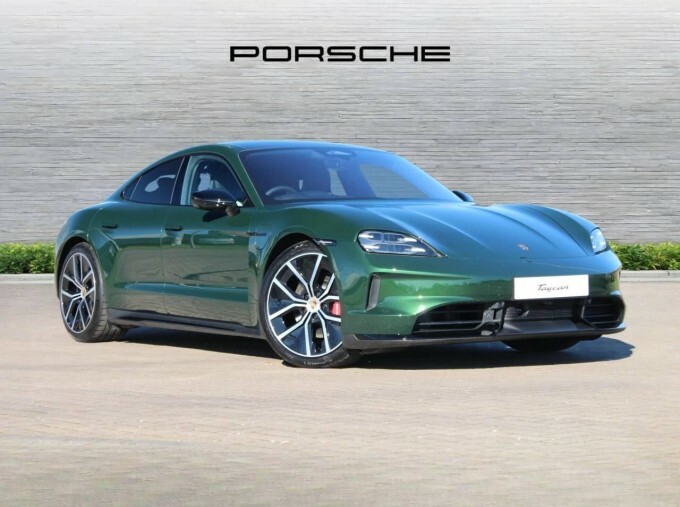 Porsche Taycan Taycan Limousine Green