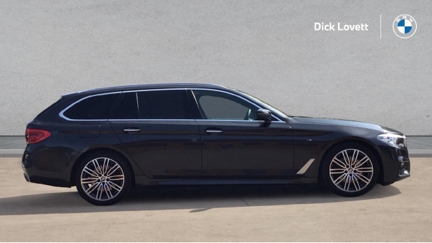 BMW 5 Series 2.0 520D M Sport Touring Euro 6 5-Door Grey #3