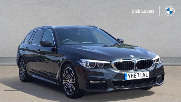 BMW 5 Series 2.0 520D M Sport Touring Euro 6 5-Door Grey