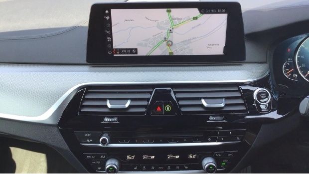 BMW 5 Series 540I Xdrive M Sport Blue #8