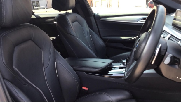 BMW 5 Series 540I Xdrive M Sport Blue #11