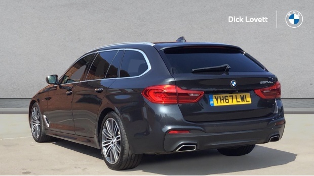 BMW 5 Series 2.0 520D M Sport Touring Euro 6 5-Door Grey #2