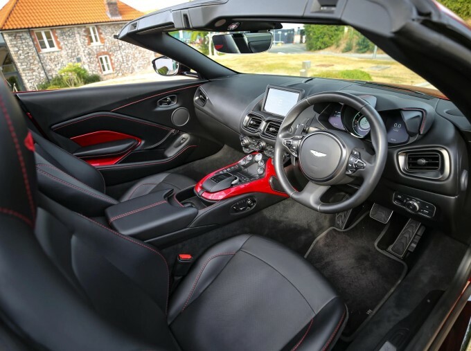 Aston Martin Vantage V8 Roadster Euro 6 Red #3