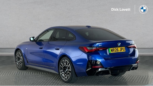 BMW i4 35 70.3Kwh M Sport Gran Coupe Edrive 5-Door Blue #2