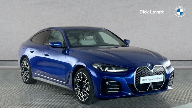 BMW i4 35 70.3Kwh M Sport Gran Coupe Edrive 5-Door Blue