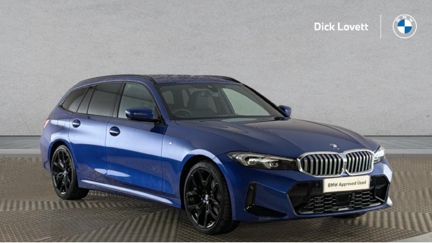 BMW 3 Series 2.0 320I M Sport Touring Euro 6 5-Door Blue