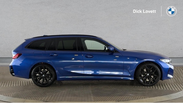 BMW 3 Series 2.0 320I M Sport Touring Euro 6 5-Door Blue #3