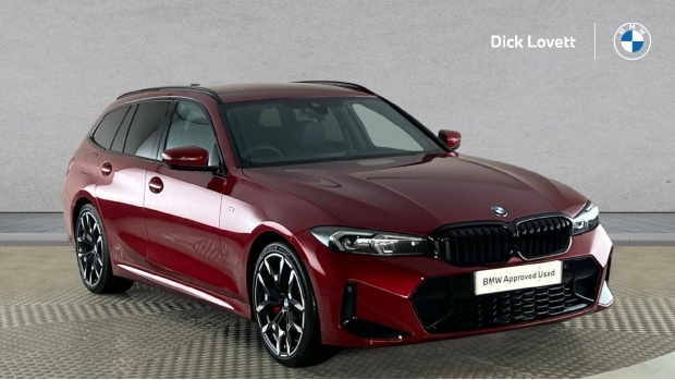 BMW 3 Series 2.0 320I M Sport Touring Euro 6 5-Door Red