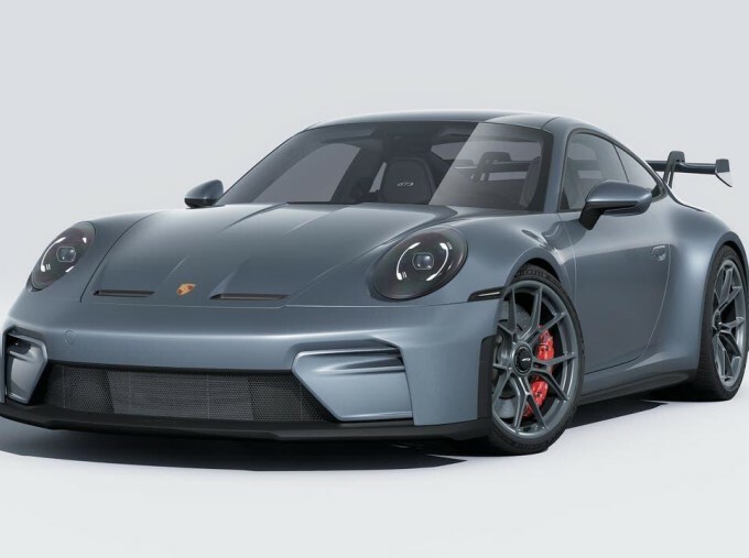 Porsche 911 992 Gt3 Euro 6 Grey