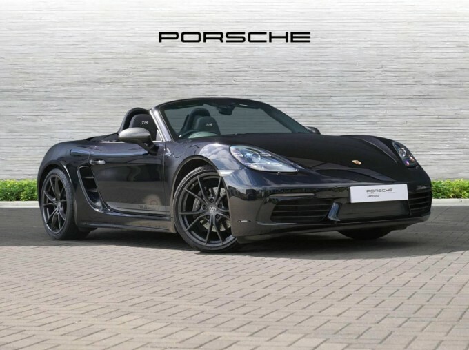 Porsche 718 Boxster Pdk Euro 6 LA19OTN Black