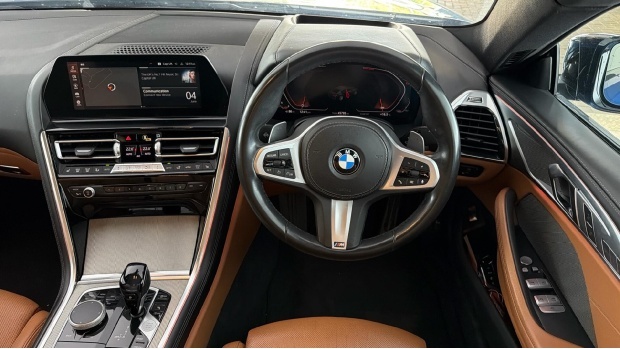 BMW 8 Series Gran Coupe 840I Steptronic Euro 6 Blue #5