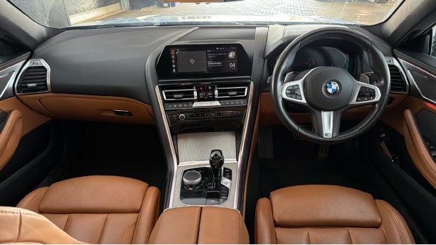BMW 8 Series Gran Coupe 840I Steptronic Euro 6 Blue #4