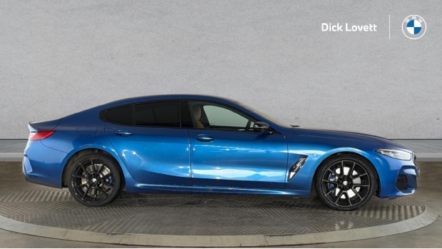 BMW 8 Series Gran Coupe 840I Steptronic Euro 6 Blue #3