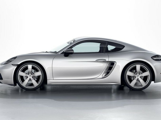 Porsche 718 Cayman 2.0T T Pdk Euro 6-Door Silver #2