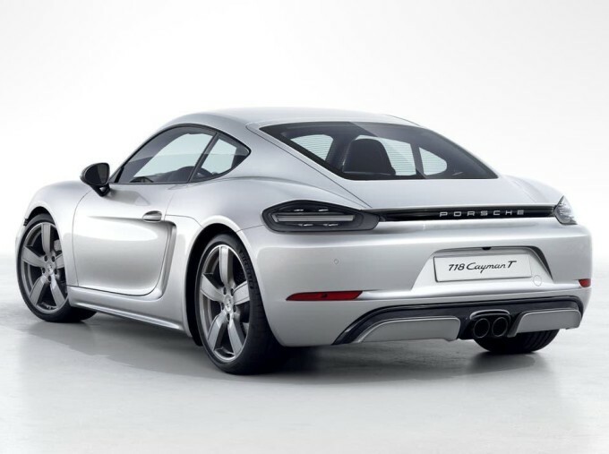 Porsche 718 Cayman 2.0T T Pdk Euro 6-Door Silver #3