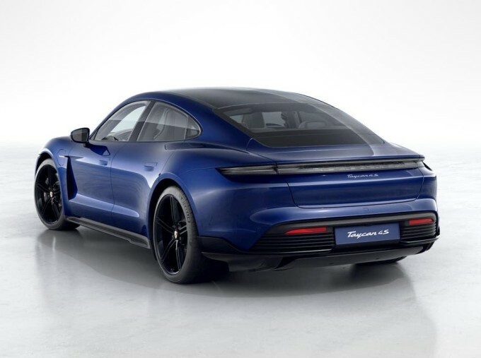 Porsche Taycan Performance Plus 93.4Kwh 4S 4Wd 4-Door 11Kw Blue #3