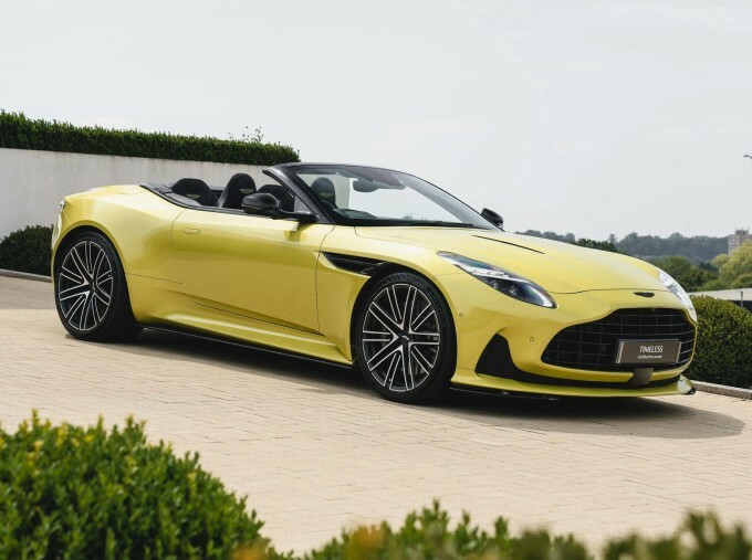 Aston Martin DB12 4.0 V8 Volante Euro 6 2-Door Yellow