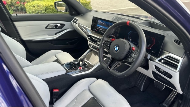 BMW M3 Biturbo Competition Steptronic M Xdrive Euro 6 WM75AEY Blue #6