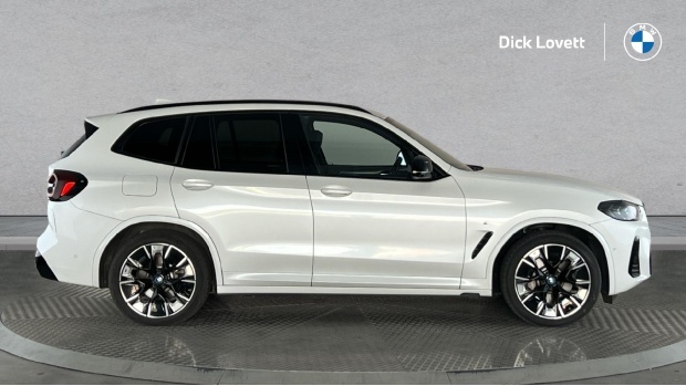BMW iX3 80Kwh M Sport Pro WM72DZR White #3