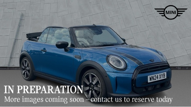 Mini Convertible Cooper Exclusive Steptronic Euro 6 2-Door Blue