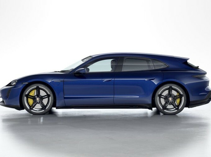 Porsche Taycan Performance Plus 93.4Kwh Gts Sport Turismo 4W Blue #2
