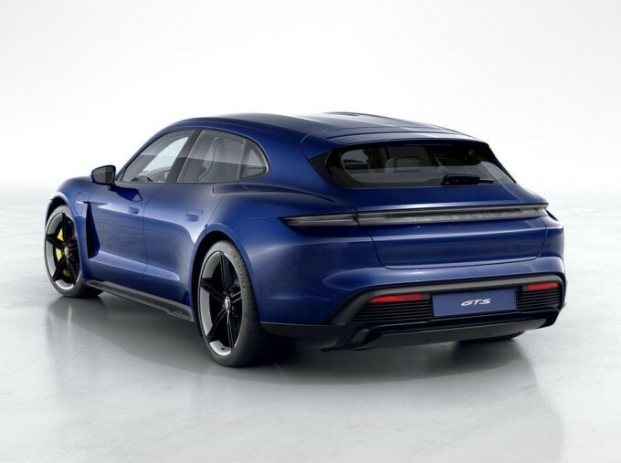 Porsche Taycan Performance Plus 93.4Kwh Gts Sport Turismo 4W Blue #3