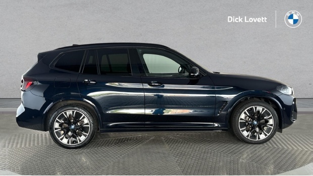 BMW iX3 80Kwh M Sport Pro FV22GUW Black #3