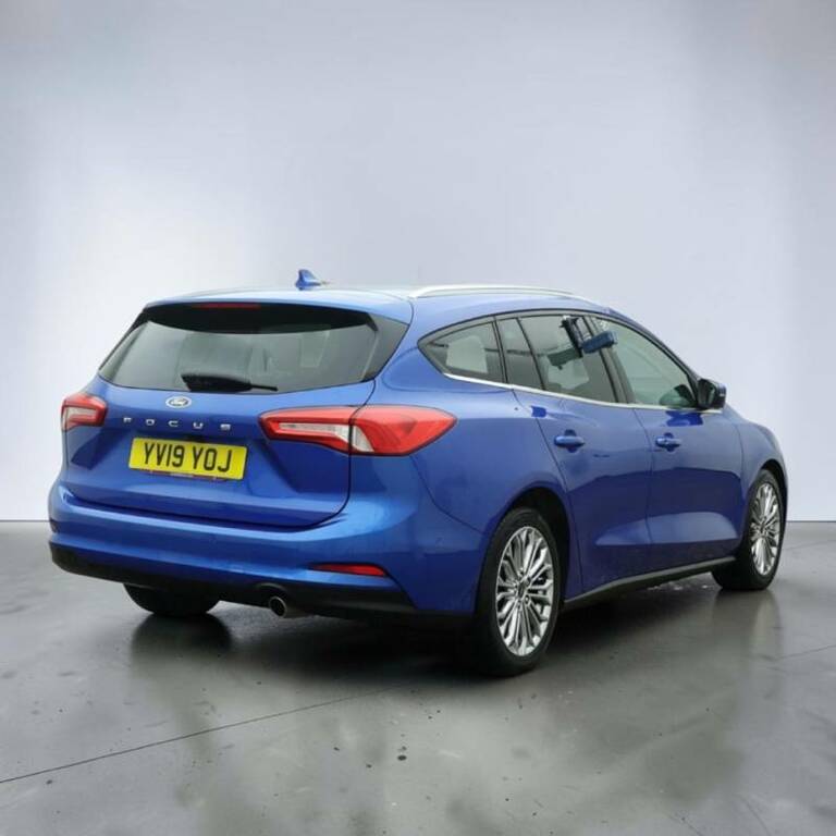 Ford Focus 1.5 Ecoblue 120 Titanium X - 2019 19 YV19YOJ Blue #4