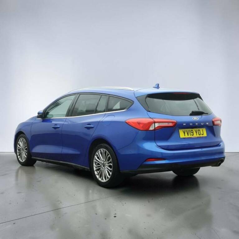 Ford Focus 1.5 Ecoblue 120 Titanium X - 2019 19 YV19YOJ Blue #3