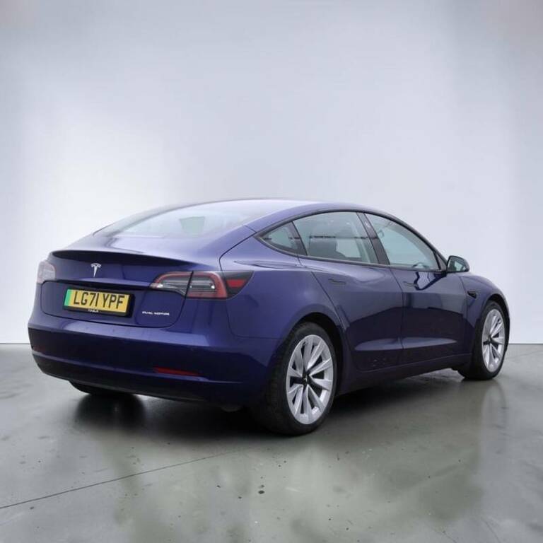 Tesla Model 3 Long Range Awd - 2021 71 LG71YPF Blue #4