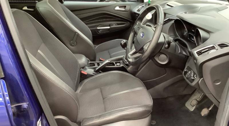 Ford C-Max 1.5 Tdci Titanium X - 2017 67 EO67WNU Blue #6