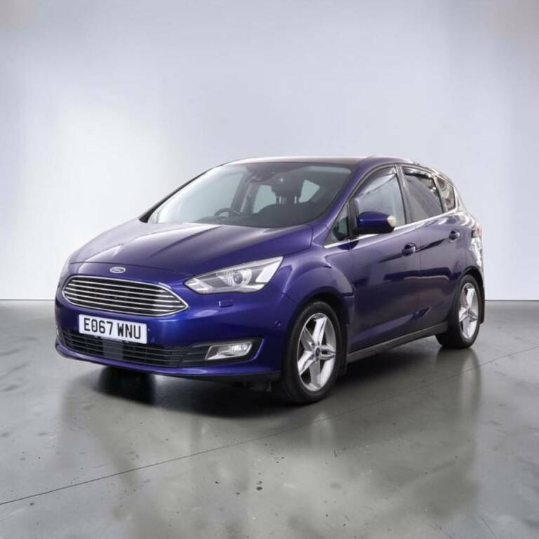 Ford C-Max 1.5 Tdci Titanium X - 2017 67 EO67WNU Blue #3