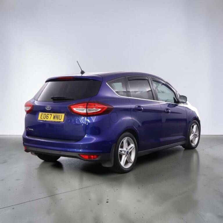 Ford C-Max 1.5 Tdci Titanium X - 2017 67 EO67WNU Blue #4