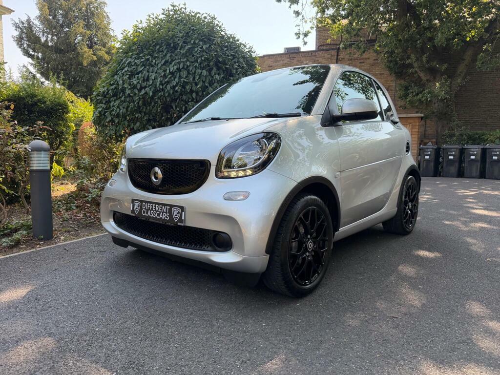 Smart Fortwo 0.9T Prime Sport Premium Twinamic Euro 6 S S Silver