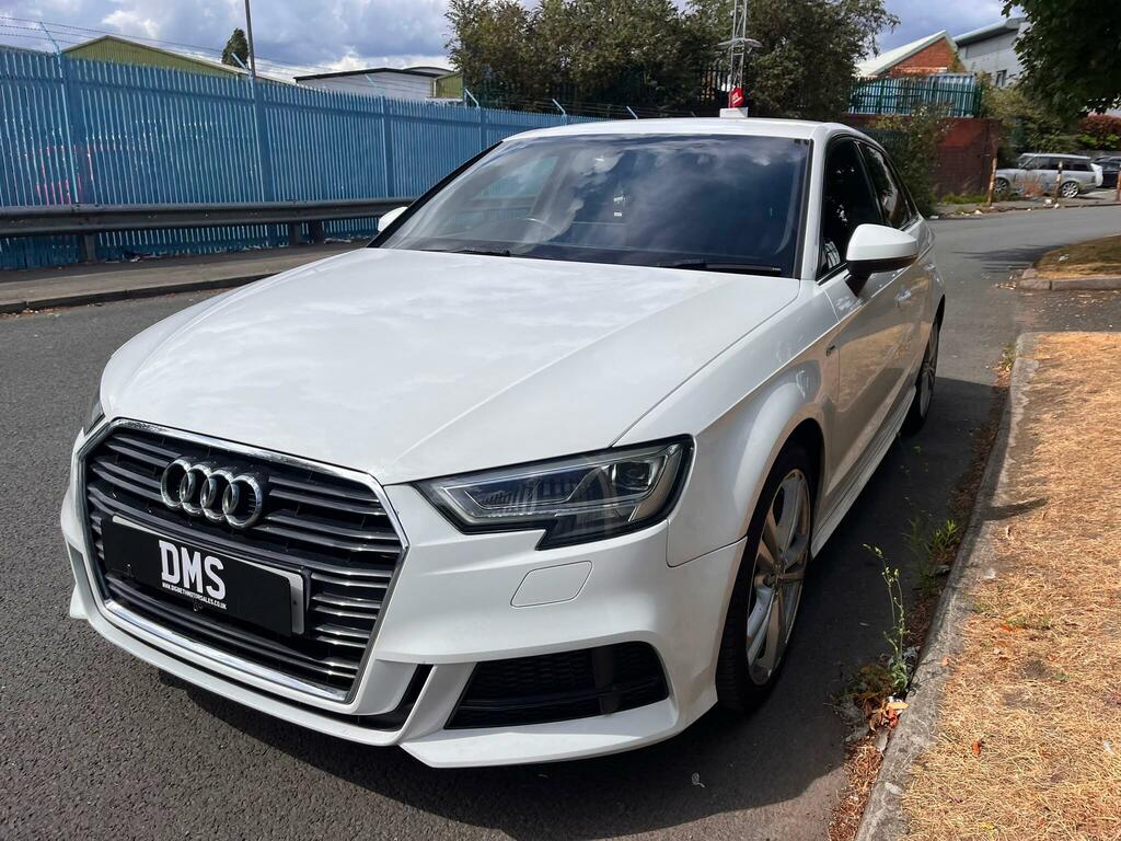 Audi A3 1.4 Tfsi Cod S Line Sportback Euro 6 Ss White #3