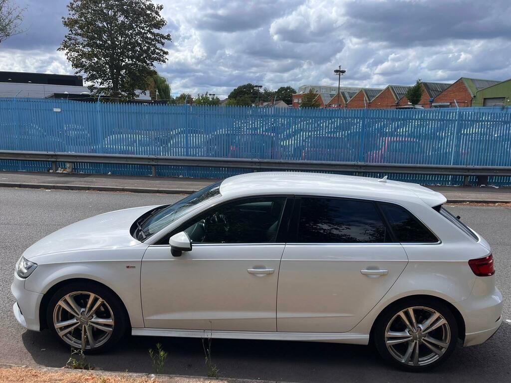Audi A3 1.4 Tfsi Cod S Line Sportback Euro 6 Ss White #6