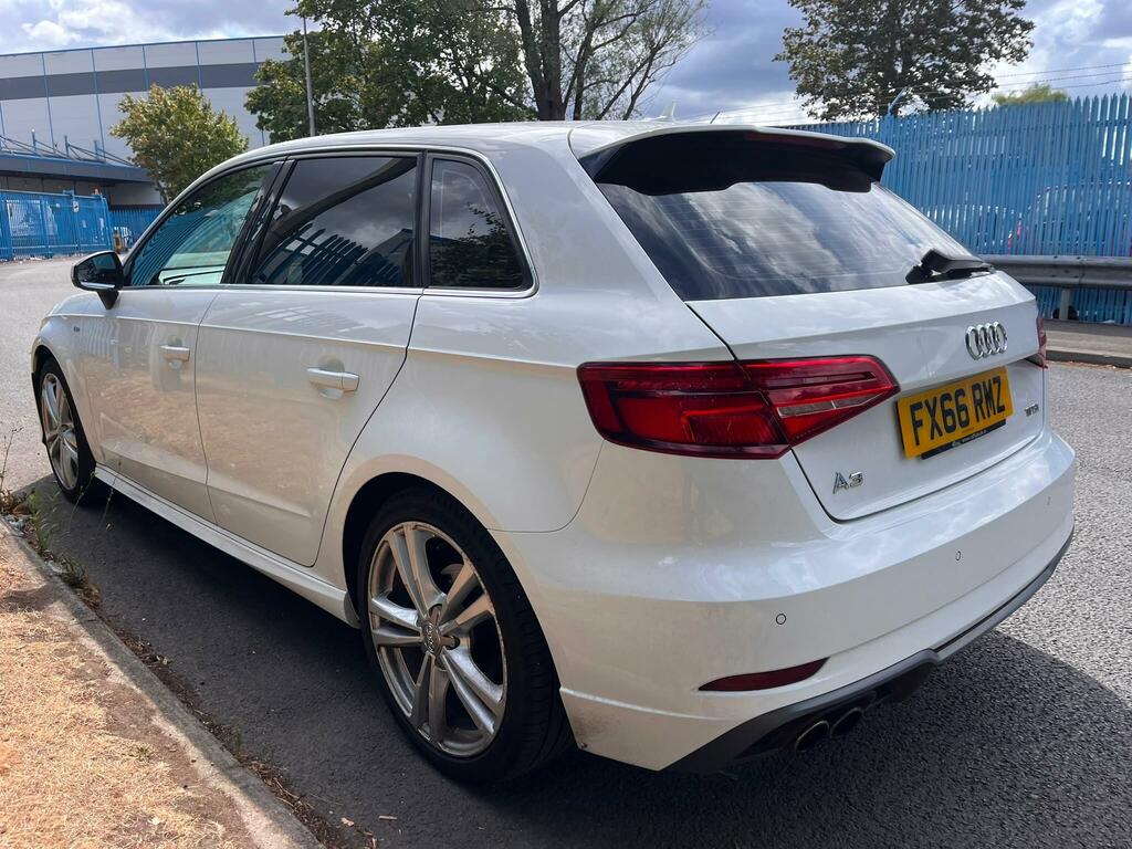 Audi A3 1.4 Tfsi Cod S Line Sportback Euro 6 Ss White #4