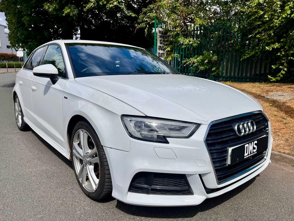 Audi A3 1.4 Tfsi Cod S Line Sportback Euro 6 Ss White