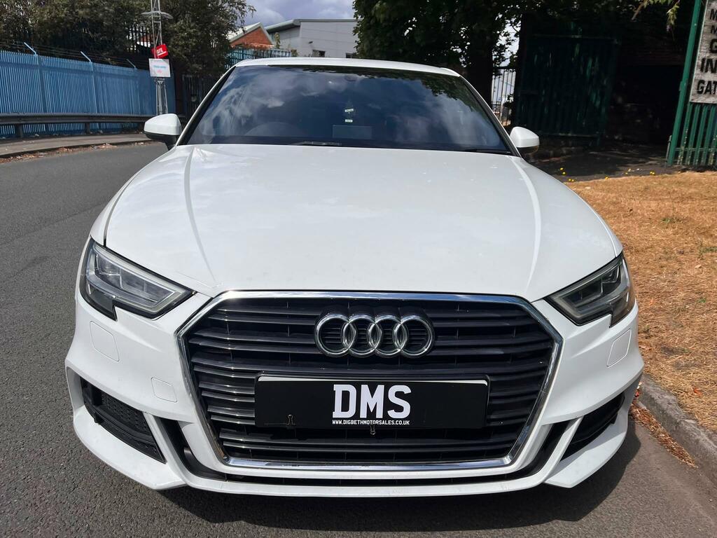 Audi A3 1.4 Tfsi Cod S Line Sportback Euro 6 Ss White #2