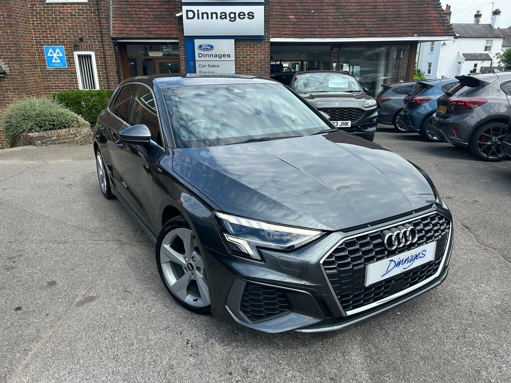 Audi A3 1.0 Tfsi 30 S Line Sportback S Tronic E Grey