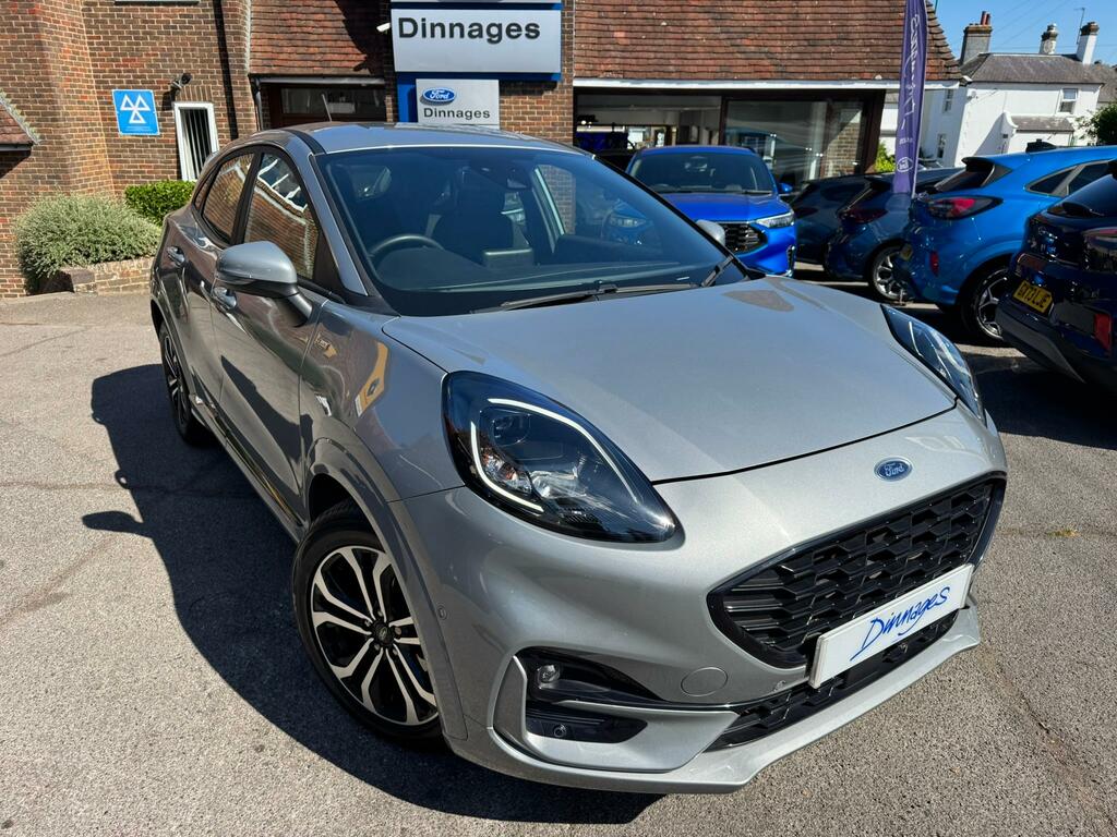 Ford Puma 1.0T Ecoboost Mhev St-line X Suv Hybrid GX24JCV Grey
