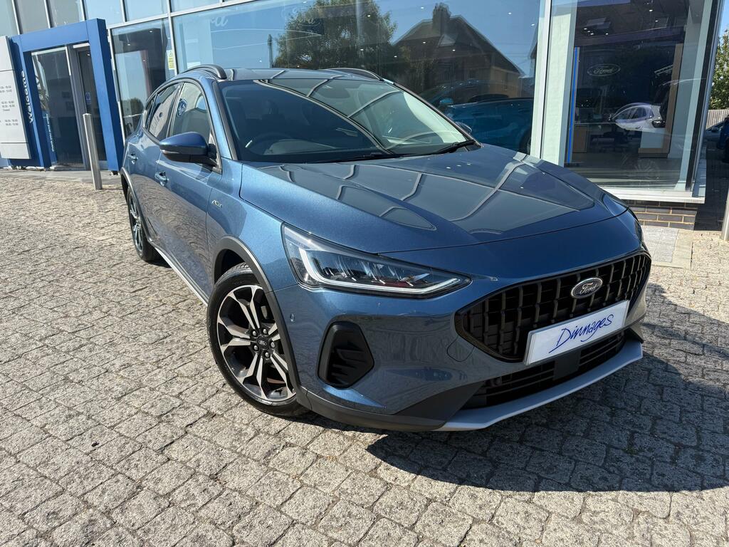 Ford Focus 1.0T Ecoboost Mhev Active X Hatchback H Blue